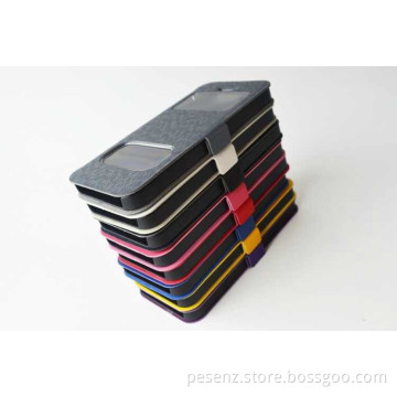 Phone Case Deluxe Leather Mobile Phone Case for iPhone 5